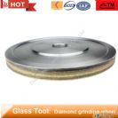 Diamond pencil grinding wheel for glass